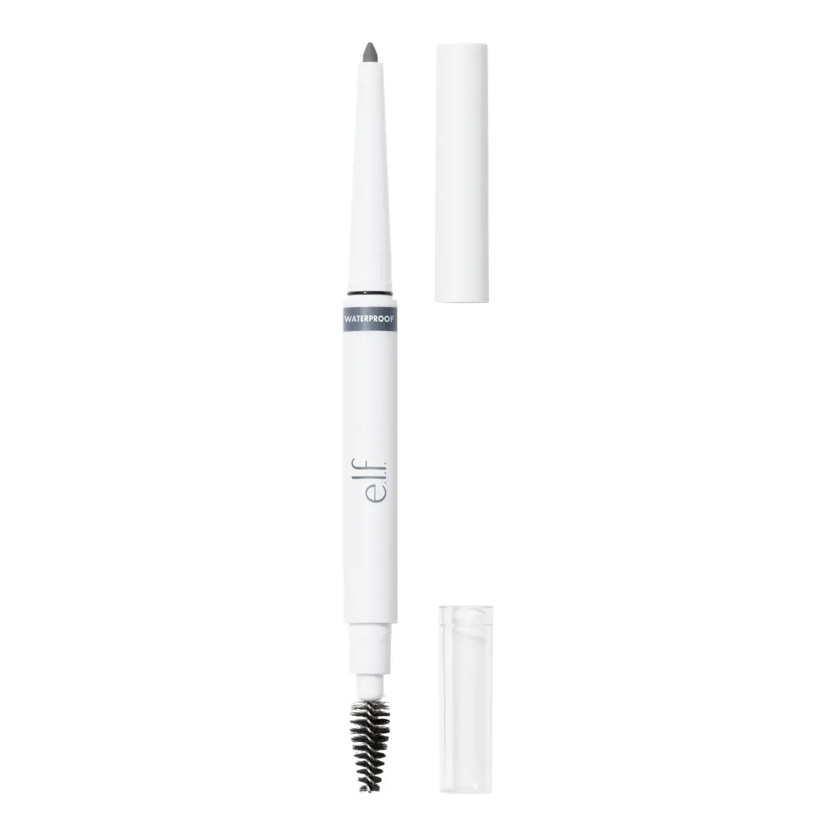 e.l.f. Instant Lift Waterproof Eyebrow Pencil, Grey | Precision Tip & Spoolie for Natural Brows - main product image