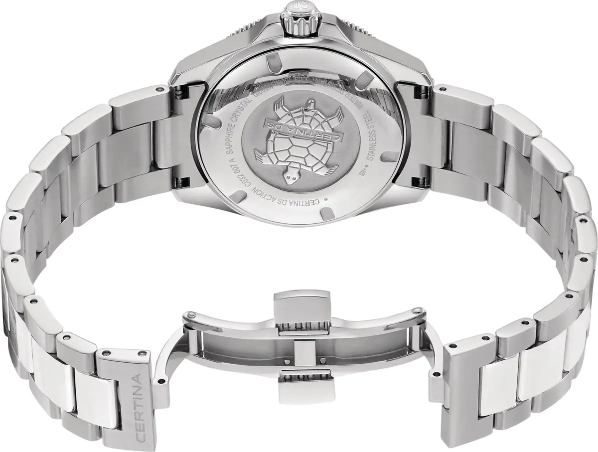 Certina Women's Swiss Automatic Watch 34.5mm | Elegant Stainless Steel Design with 30 ATM Water Resistance - view 2