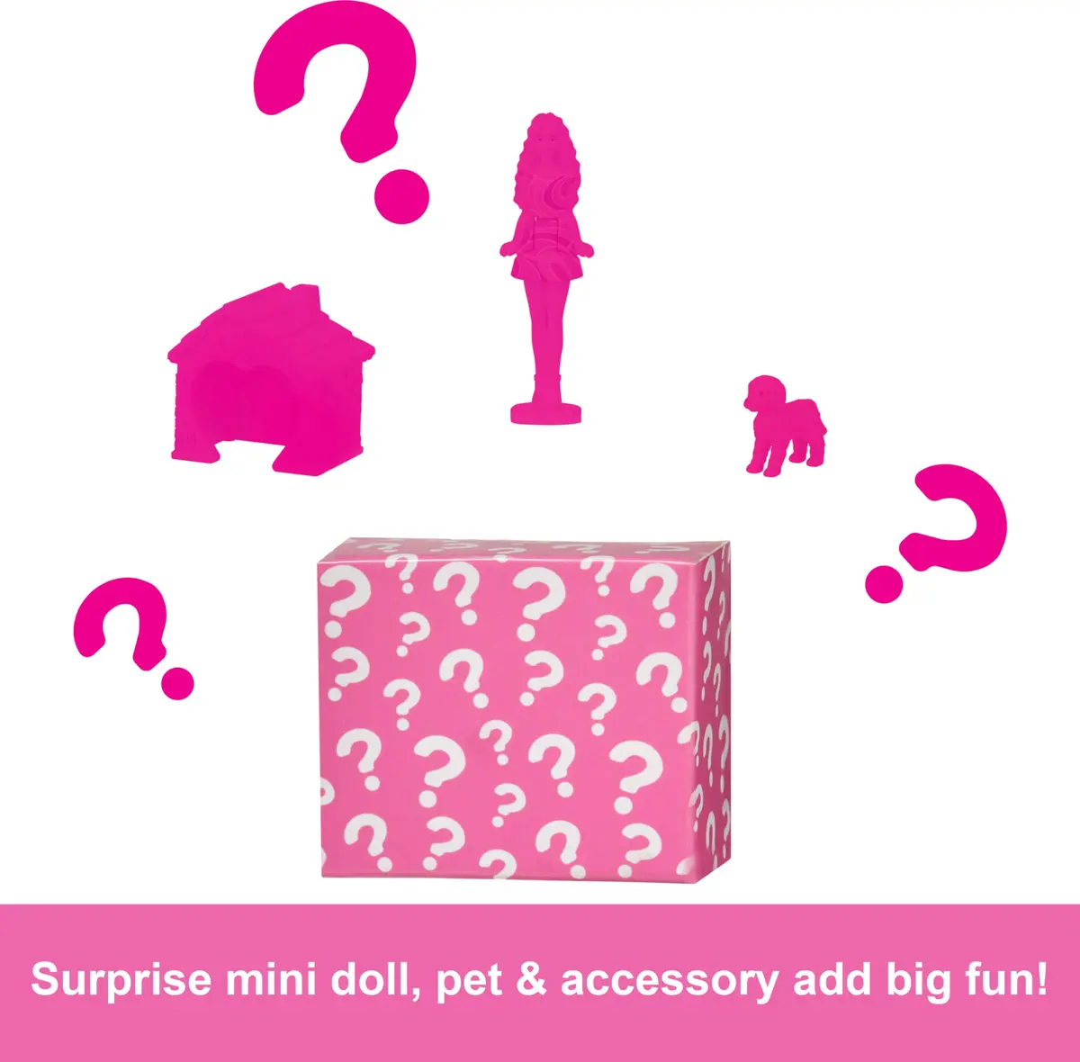 Barbie Mini BarbieLand Doll House Sets with Surprise 1.5-inch Doll & Accessories, Ages 4+ - view 5