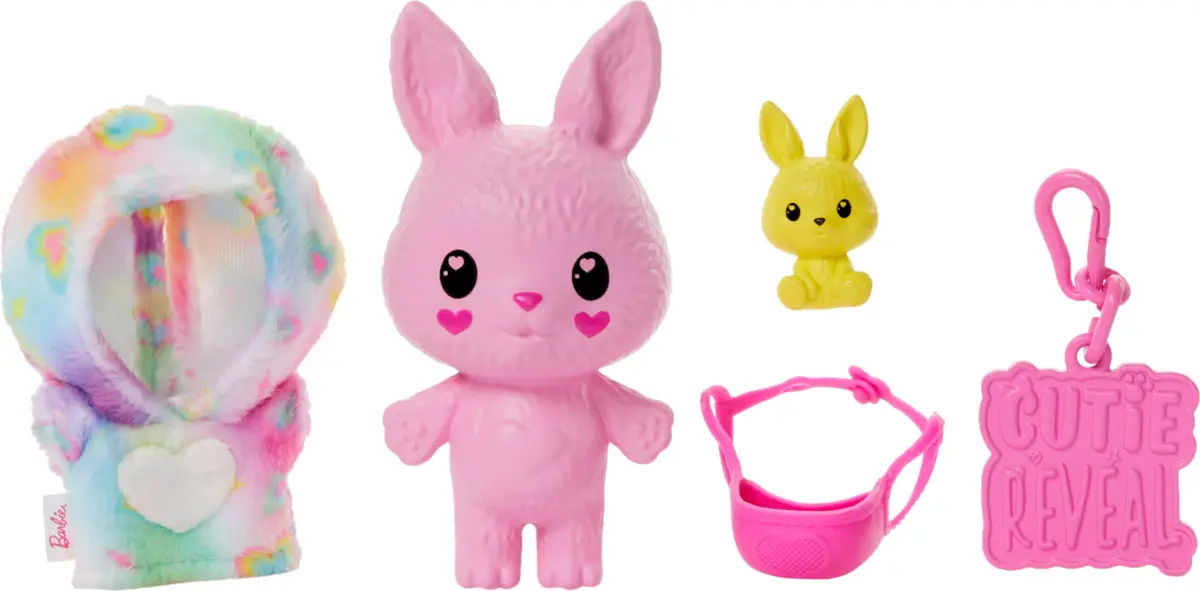 Barbie Cutie Reveal Animal Color Dream-Themed Pet & Accessories | 3-inch Surprise Doll for Kids 3+ - view 5