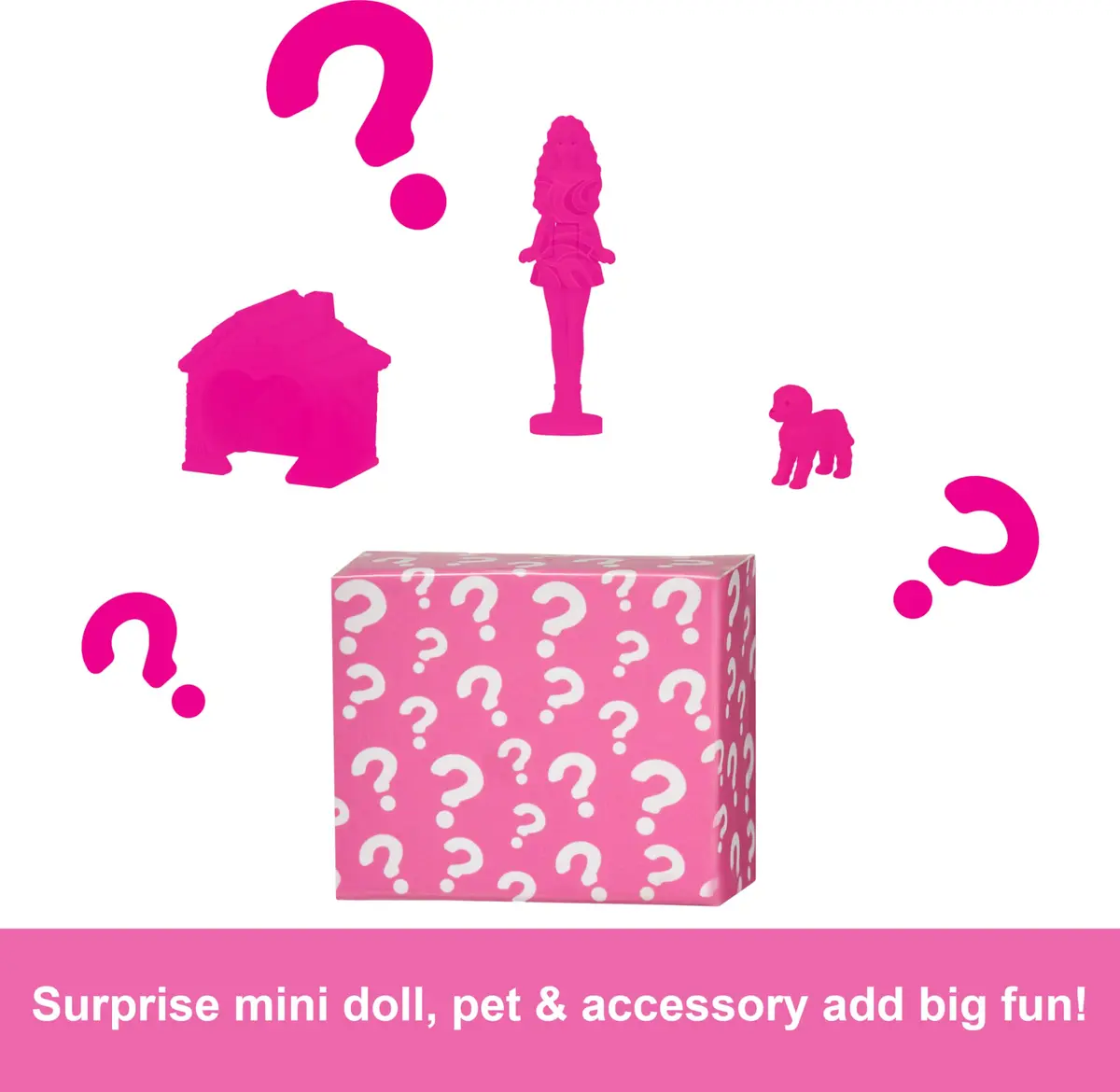 Barbie Mini BarbieLand Doll House Sets, Mini Dreamhouse with Surprise 1.5-inch Doll, Furniture & Accessories, Plus Elevator & Pool | Imaginative Play for Kids 4+ - view 6