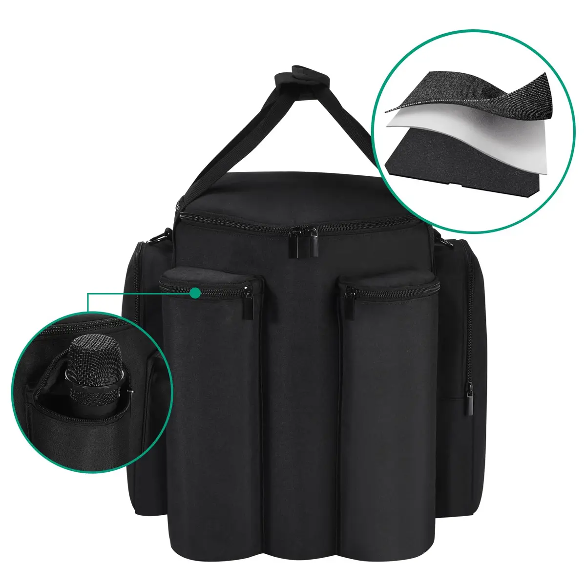 LEFOR·Z Carrying Case Travel Bag Compatible with Bose S1 Pro+ | Shockproof & Large Capacity - view 3