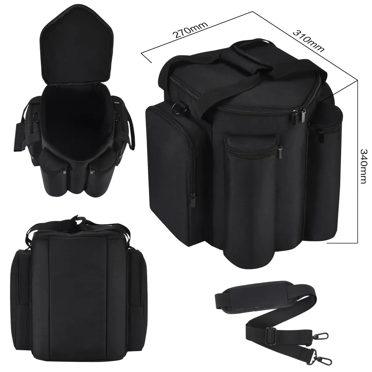 LEFOR·Z Carrying Case Travel Bag Compatible with Bose S1 Pro+ | Shockproof & Large Capacity - view 4