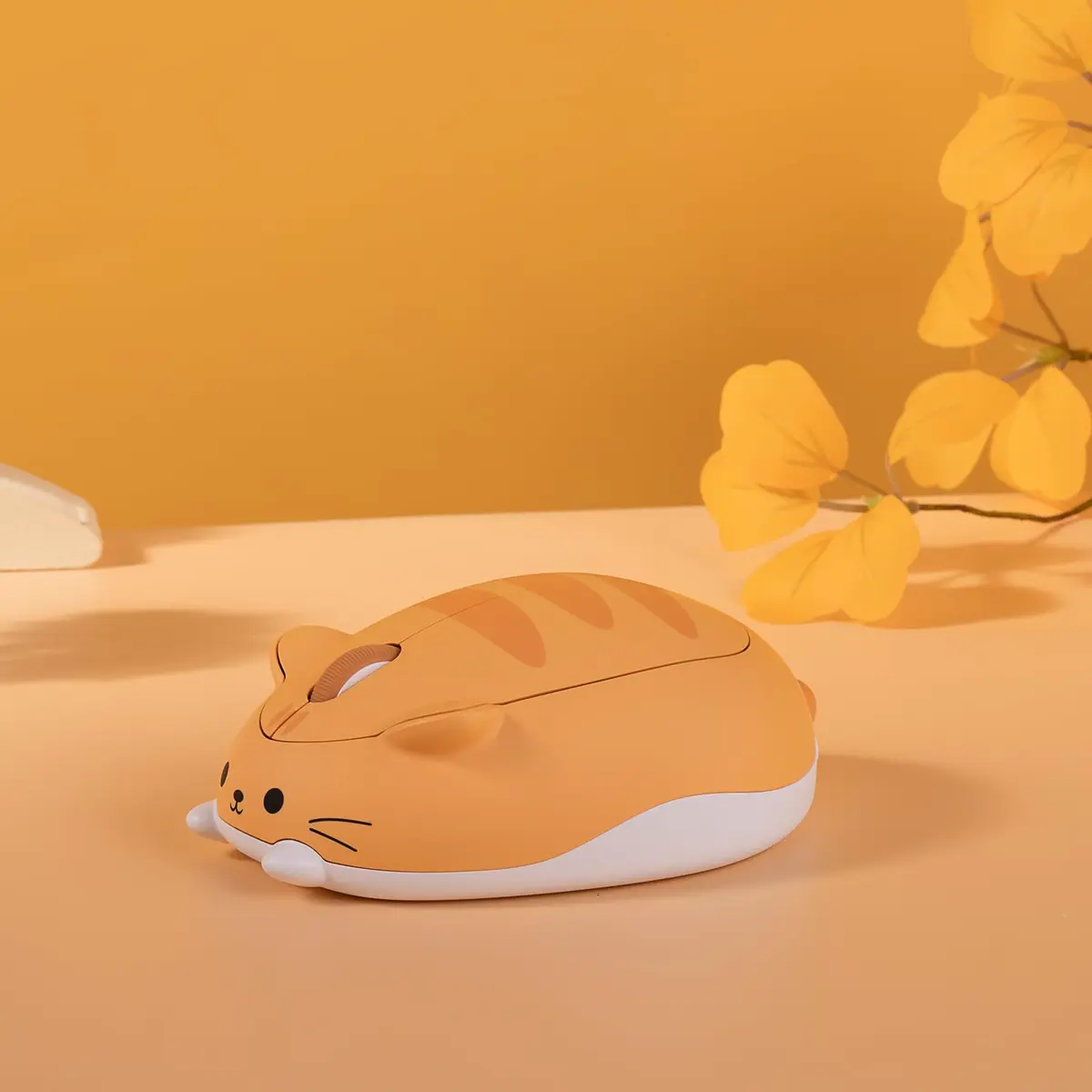 Akko Orange KATE Wireless Gaming Mouse Tri-Mode BT3.0/BT5.0/2.4G Cute Optical Cordless Cartoon Mice for Computer/Laptop/Desktop/PC, Compatible with Mac/Win - view 7