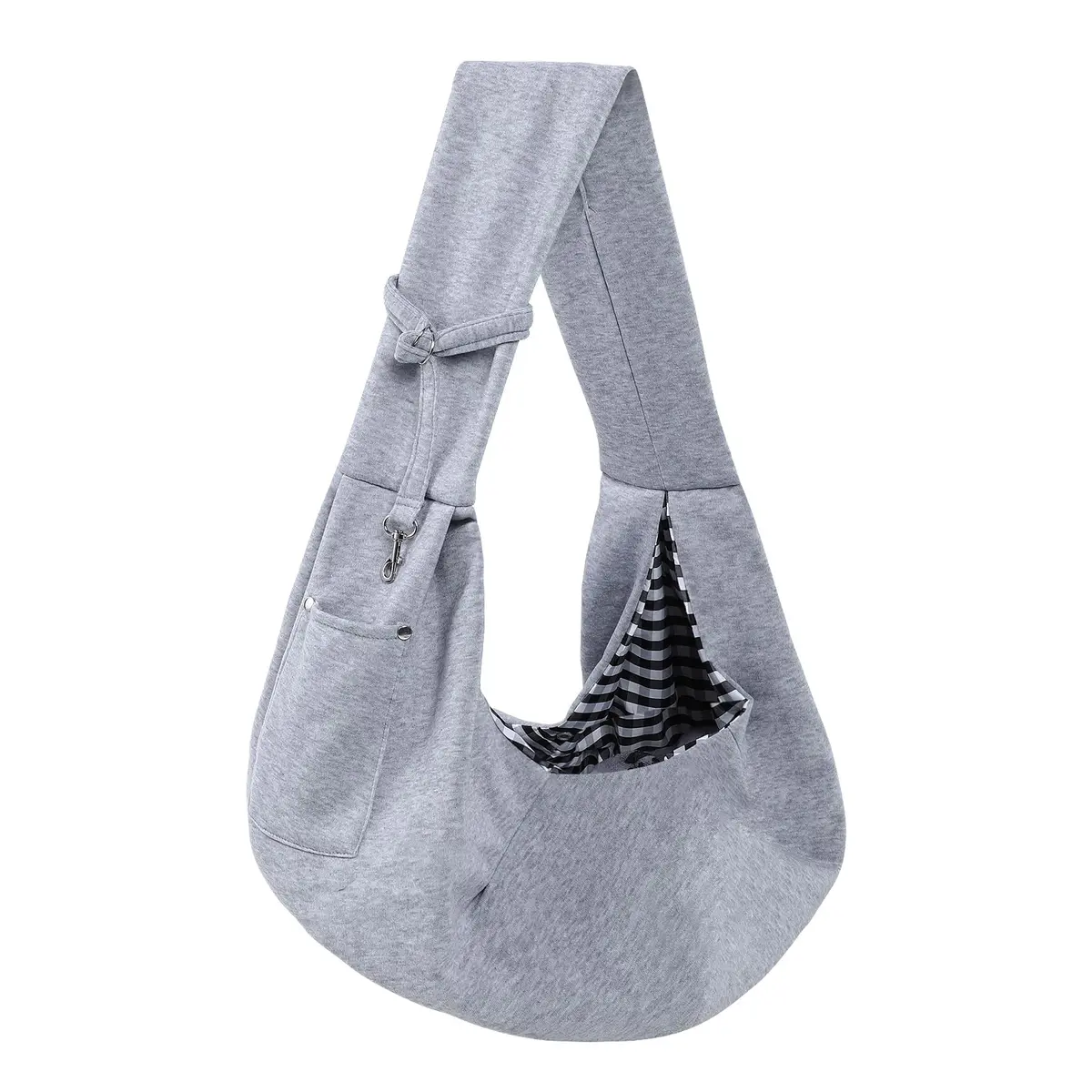 ARZQUT Dog and Cats Carrier Sling, Small Pet Carrier with Storage Pocket | Reversible, Hand-Free, Portable (21x12 inches) - main product image