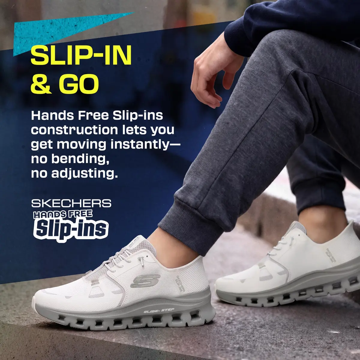 Skechers Men's Glide-Step Pro Slip-in Sneakers 9.5 | Hands-Free Comfort & Style - view 3