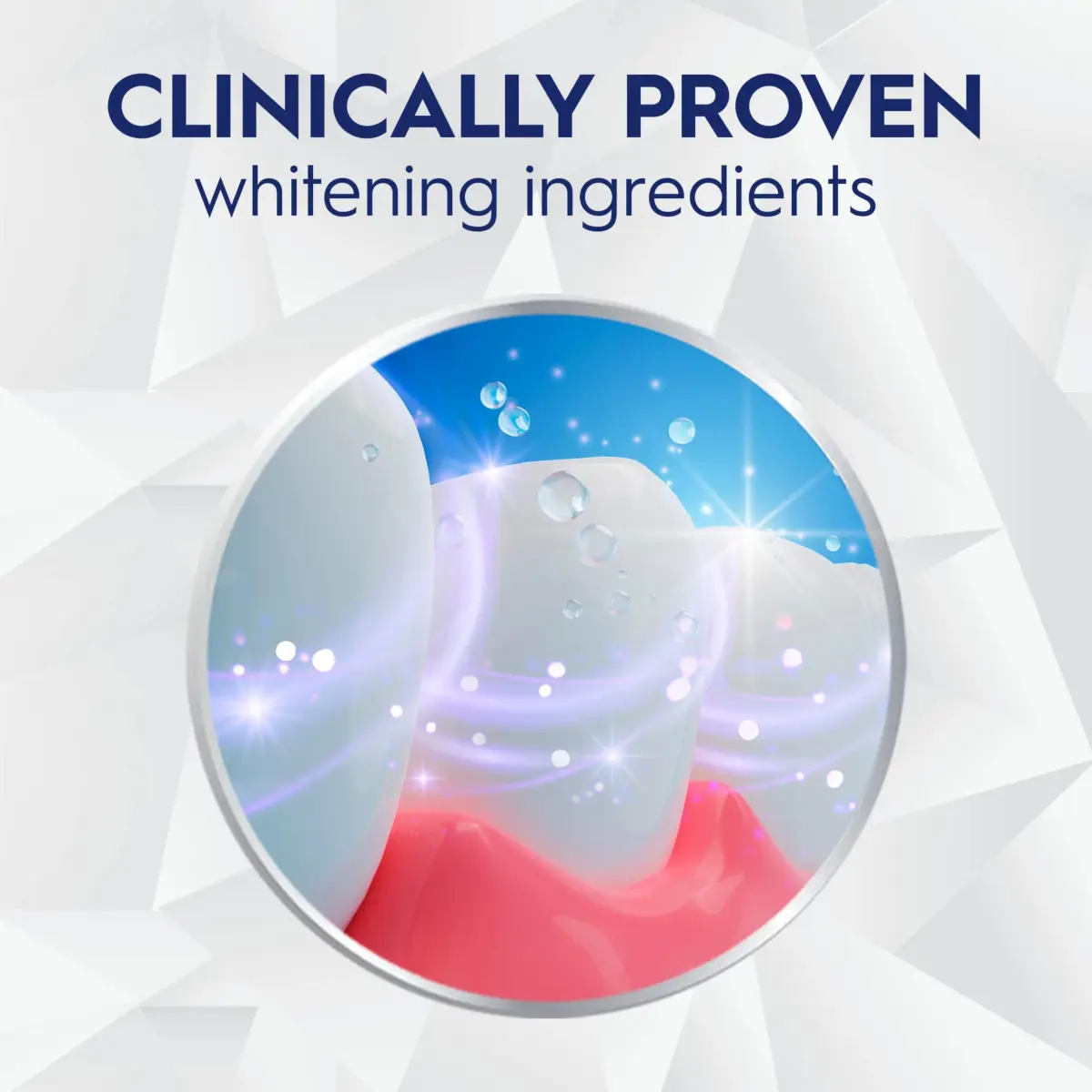 Crest 3D White Brilliance Luminous Purple Teeth Whitening Toothpaste 4.6 oz (130g) Pack of 3 | Fights 100% More Surface Stains - view 4