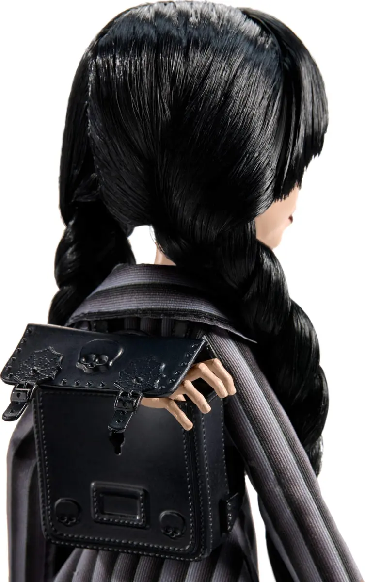 Monster High x Wednesday Addams Doll 29cm (11.4in) | Collectible Doll with Thing & Backpack - view 4
