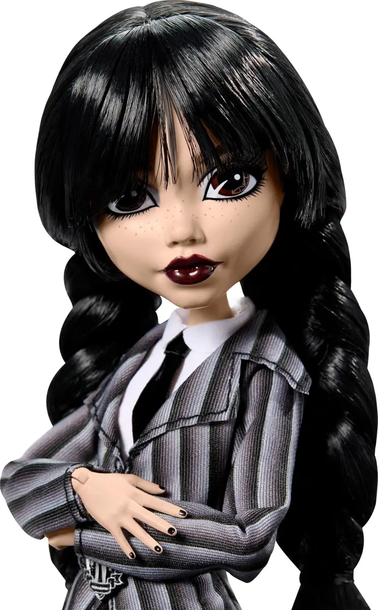 Monster High x Wednesday Addams Doll 29cm (11.4in) | Collectible Doll with Thing & Backpack - view 3
