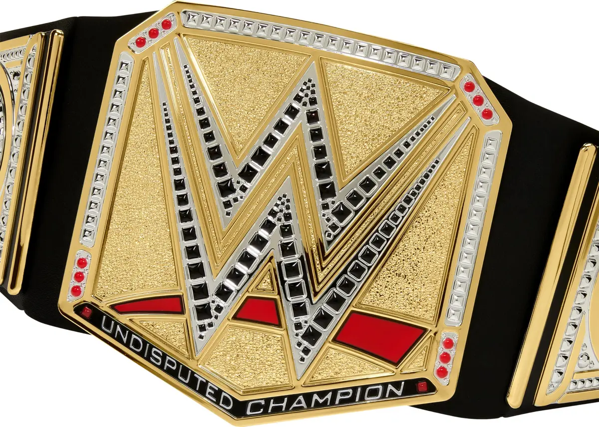 Mattel WWE Undisputed Universal Championship Title Belt Accessory for Kids | 3+ ft Long, Adjustable, Authentic Style - view 3