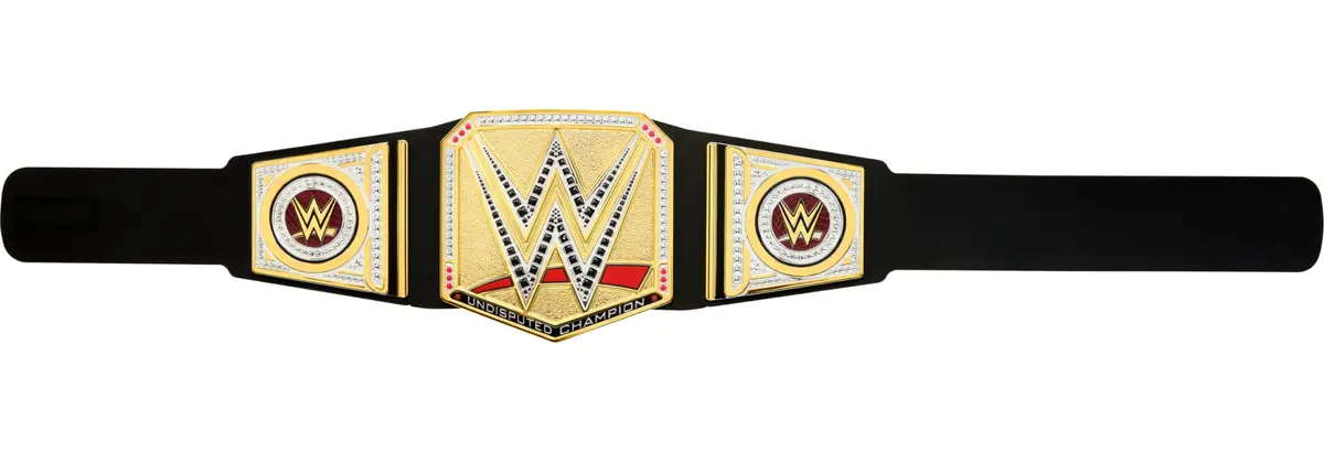 Mattel WWE Undisputed Universal Championship Title Belt Accessory for Kids | 3+ ft Long, Adjustable, Authentic Style - view 4