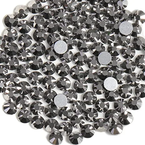 BEADSLAND Flat Back Crystal Rhinestones Round Gems SS34 (7.0-7.3mm, 288pcs) | Add Sparkle to Your Crafts - main product image