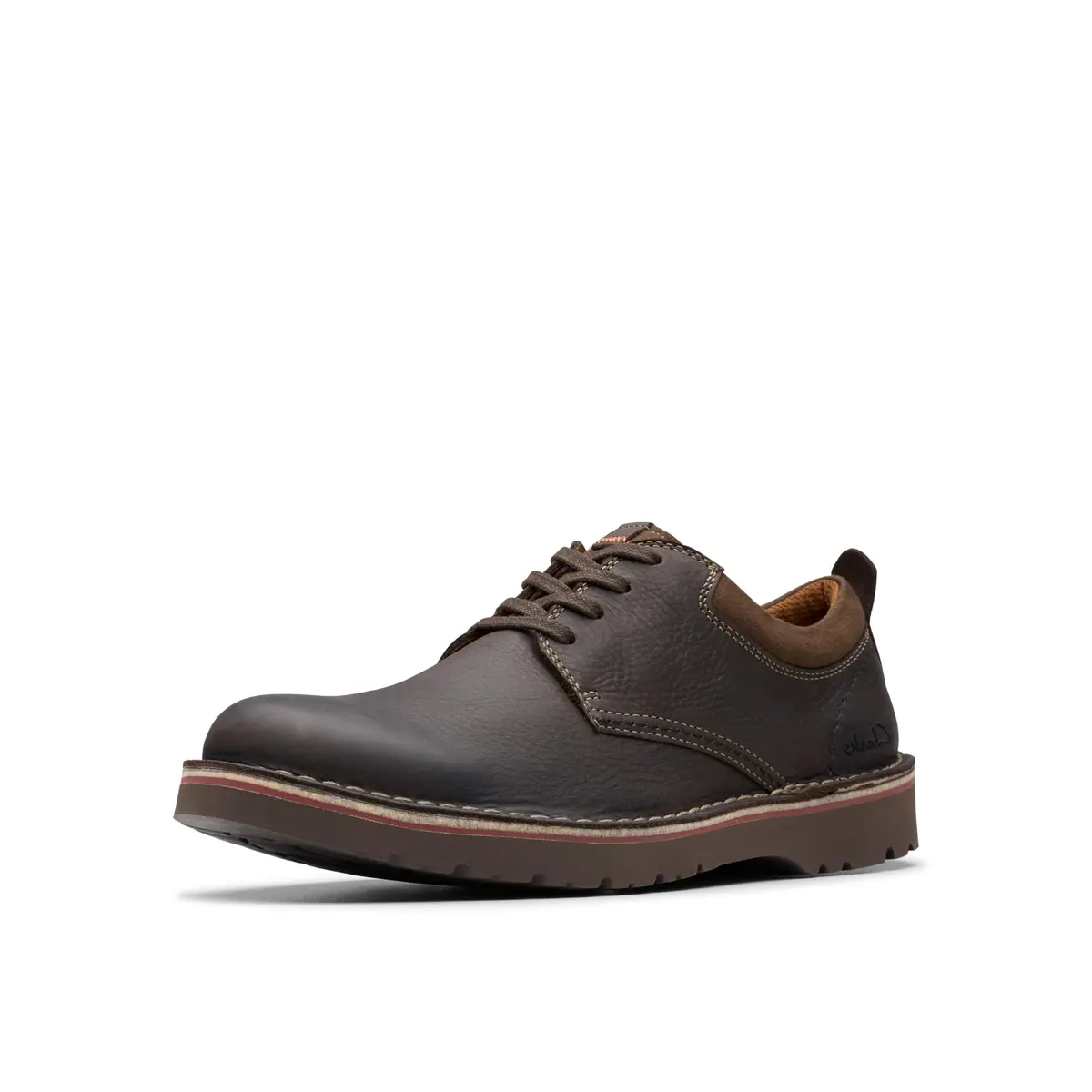 Clarks Eastridge Low Oxford Men’s Shoes 10 Medium US | Durable Leather, Casual Comfort - main product image