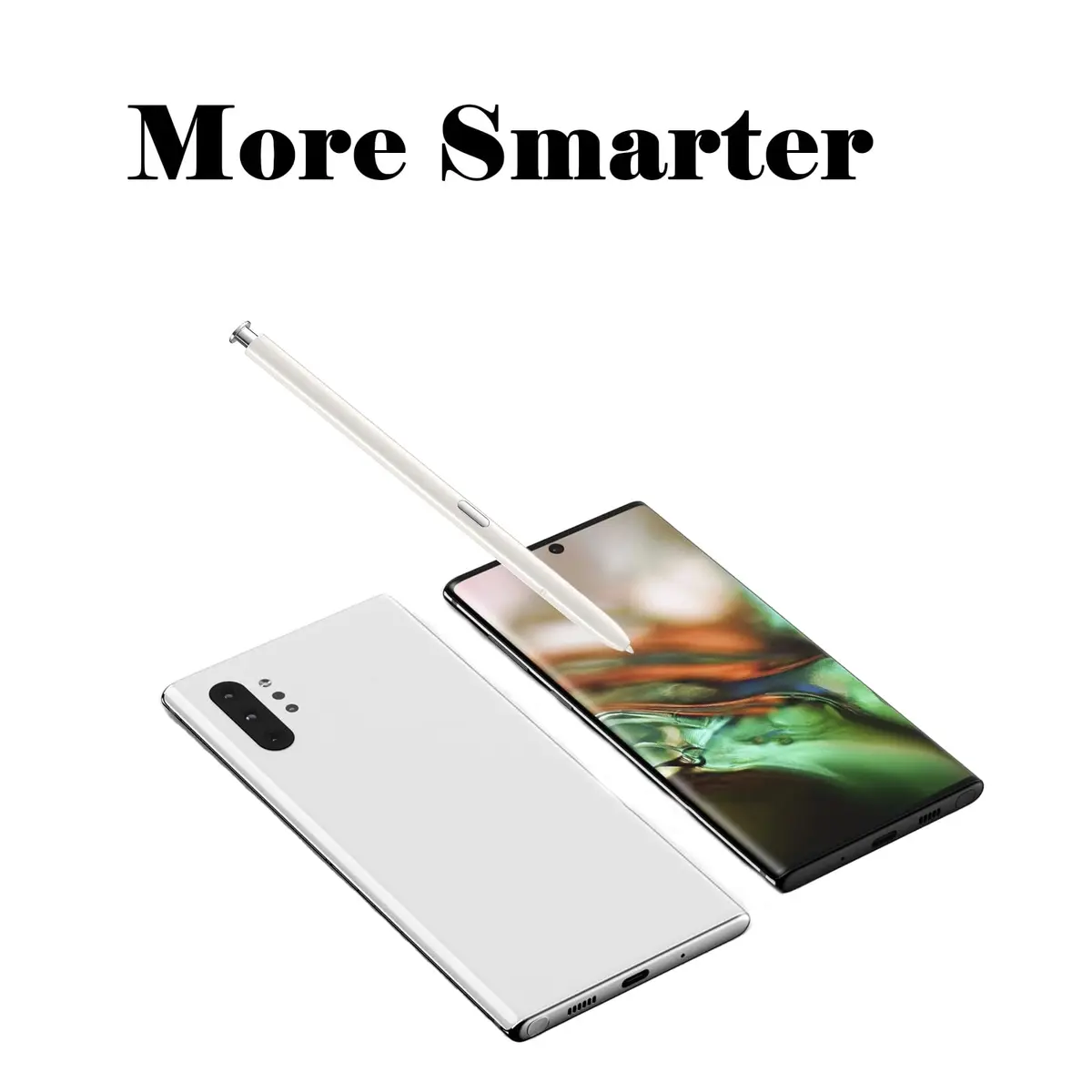 LiXiongBao Replacement S Pen for Samsung Galaxy Note 10 & Note 10+ Stylus (White, 12.7 cm) - view 3