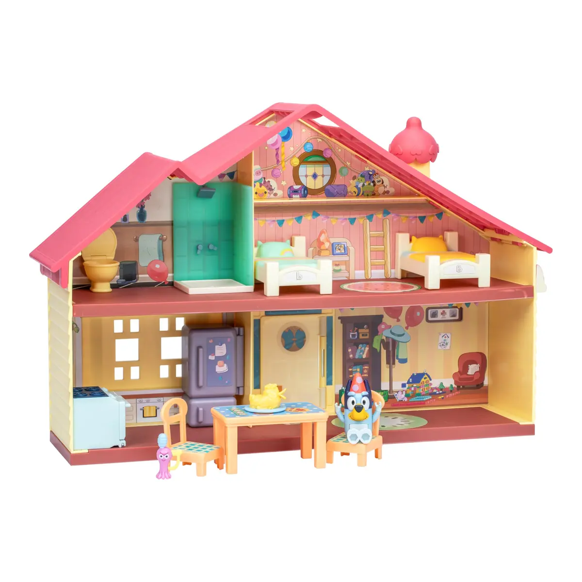 Bluey Celebration Home Playset Portable Birthday Party House with Bluey Figure & Accessories | Ages 3+ - main product image