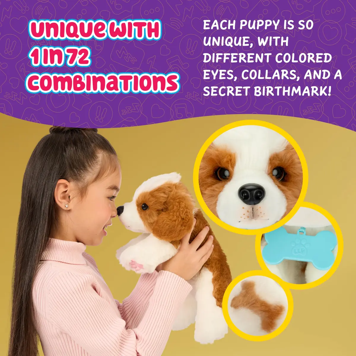 Little Live Pets Patches The Beagle Interactive Plush Dog Toy | Realistic Sounds & 2-in-1 Bed for Kids Ages 5+ - view 6