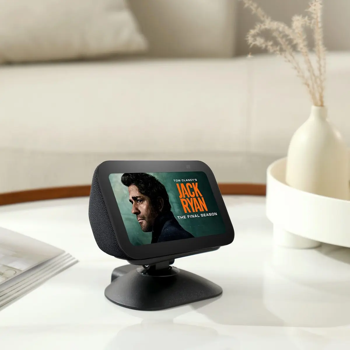 Dianves Adjustable Stand for Echo Show 5 (3rd Gen) | Multi-Angle Magnetic Anti-Slip Desk Mount - view 6