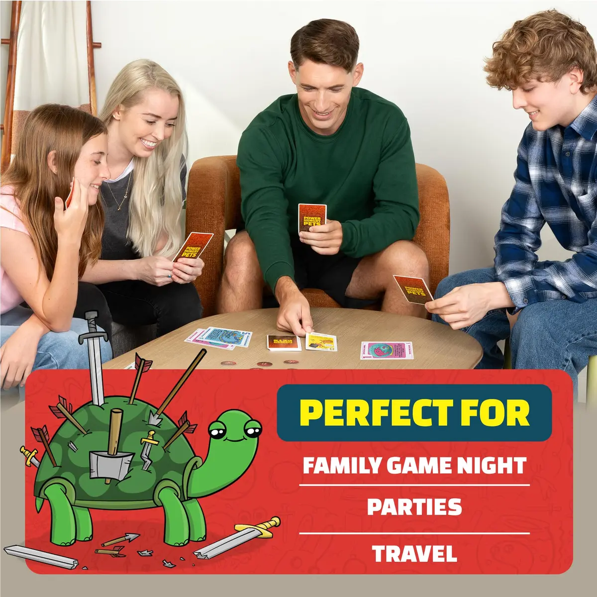 Exploding Kittens Power Hungry Pets Card Game | 2-6 Players, Age 7+ | Family Strategy Fun - view 7