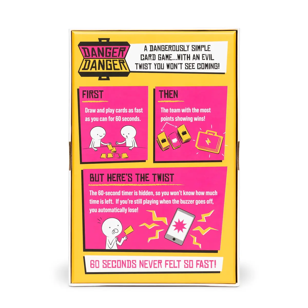Exploding Kittens Danger Danger Card Game for 2-8 Players | Fast-Paced Strategy Fun (70-120 chars) - view 4