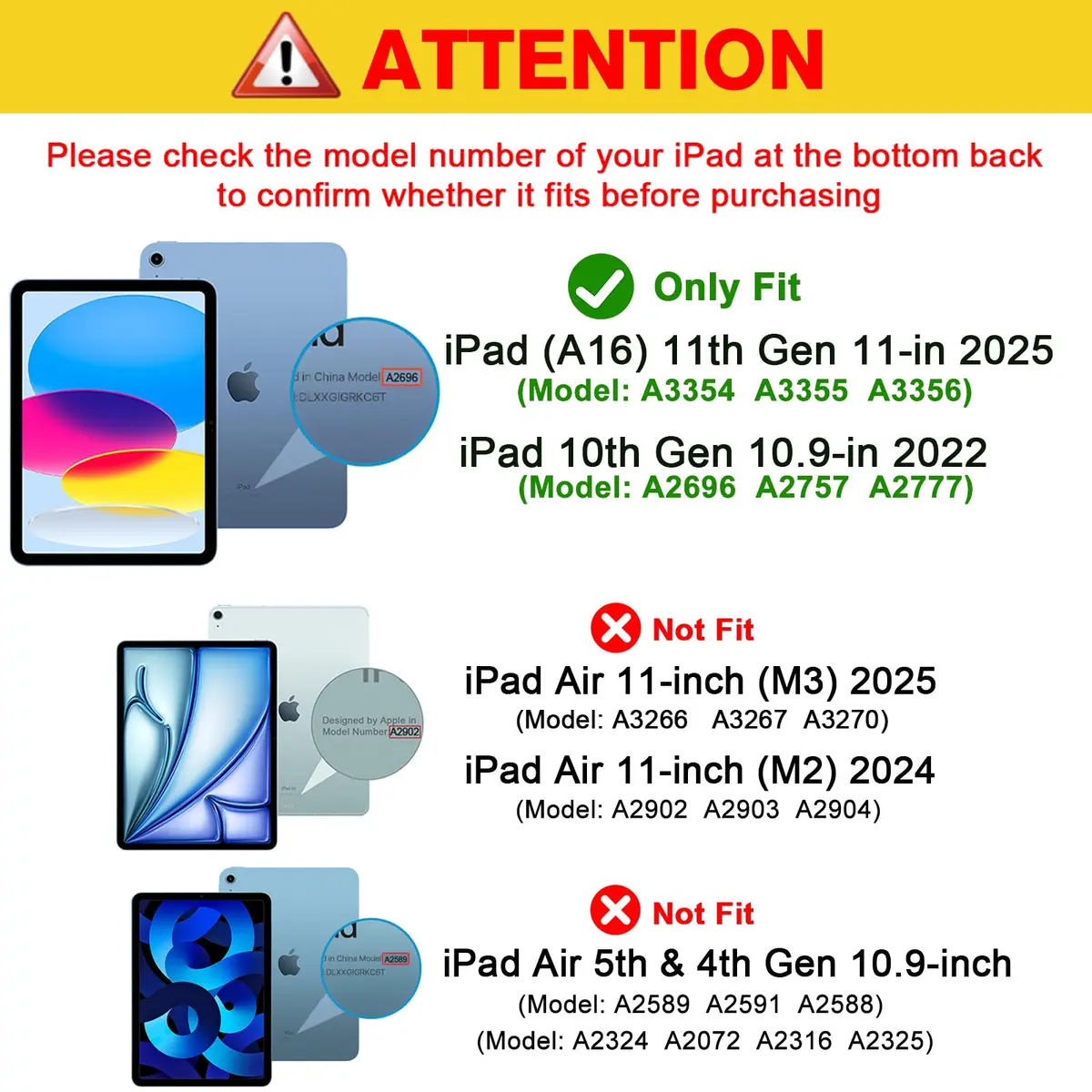 ProCase for iPad 10th Generation 10.9-inch (2022) & 11th Generation 11-inch (2025) Case | Slim Smart Cover with Translucent Hard Shell Back, Supports Auto Wake/Sleep - view 2