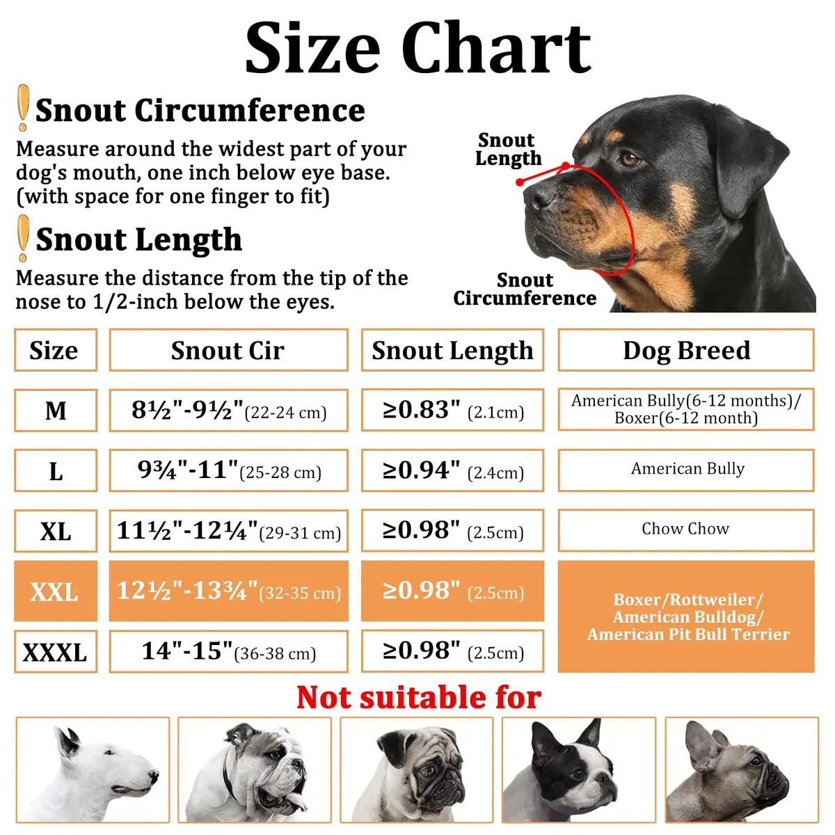 Mayerzon Fabric Pitbull Muzzle for Large Short Snout Dogs | Anti Fierce Biting, Breathable & Durable - view 4