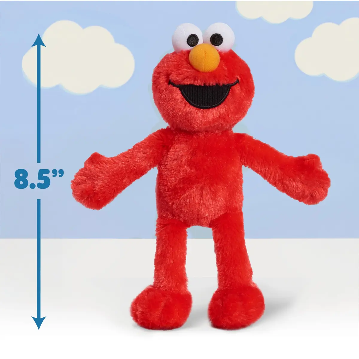 Just Play Sesame Street Elmo Plush 8-inch | Soft, Recycled Fill for Kids 2+ - view 3