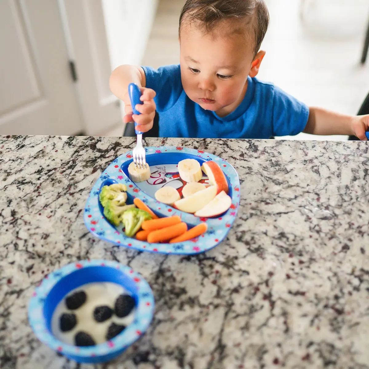 The First Years Spidey and His Amazing Friends Toddler Dinnerware Set - 4 Piece | Dishwasher Safe Feeding Supplies - view 3
