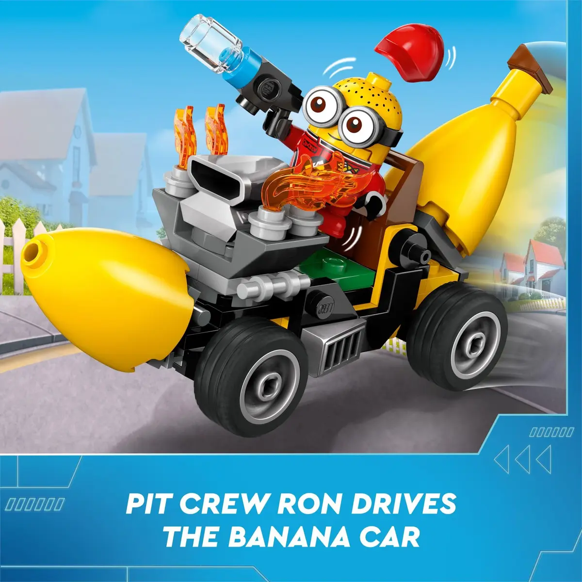 LEGO Despicable Me 4 Minions and Banana Car Toy 136 Pieces | Educational STEM-Learning Toy for Kids Aged 6+ - view 3