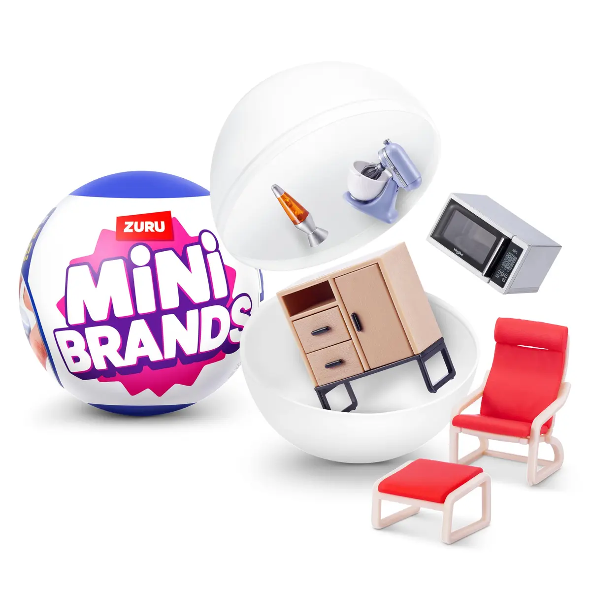 Mini Brands Home Capsule by ZURU | Surprise Home with Collectible Minis, Blind Packaging, Home Themed Collectibles - main product image