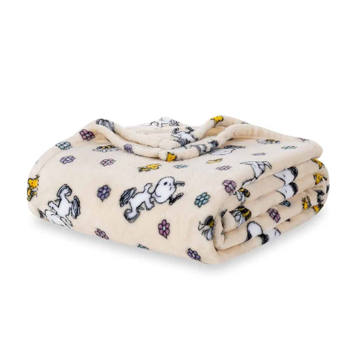 Berkshire Blanket Peanuts® VelvetLoft® Snoopy Plush Blanket Twin 60 in x 90 in | Official Peanuts® Product - main product image