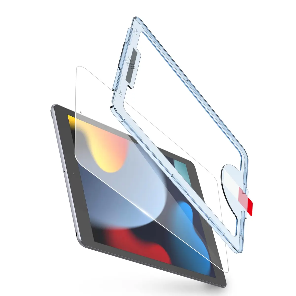 bersem Screen Protector for iPad 9th/8th/7th Generation 10.2 Inch | 9H Tempered Glass, HD Clear, Anti-Scratch, Apple Pencil Compatible - main product image