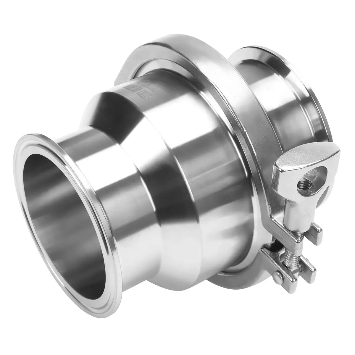 DERNORD 3" Tri Clamp Sanitary Check Valve | Stainless Steel 304, FKM Gasket, One-Way Flow - main product image