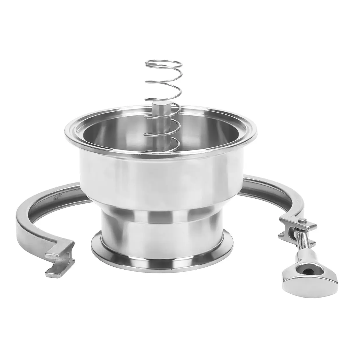 DERNORD 3" Tri Clamp Sanitary Check Valve | Stainless Steel 304, FKM Gasket, One-Way Flow - view 4