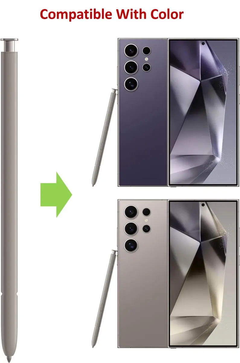 SLQ S Pen Replacement for Samsung Galaxy S24 Ultra 5G (Gray) | Touch Stylus Pen - view 3