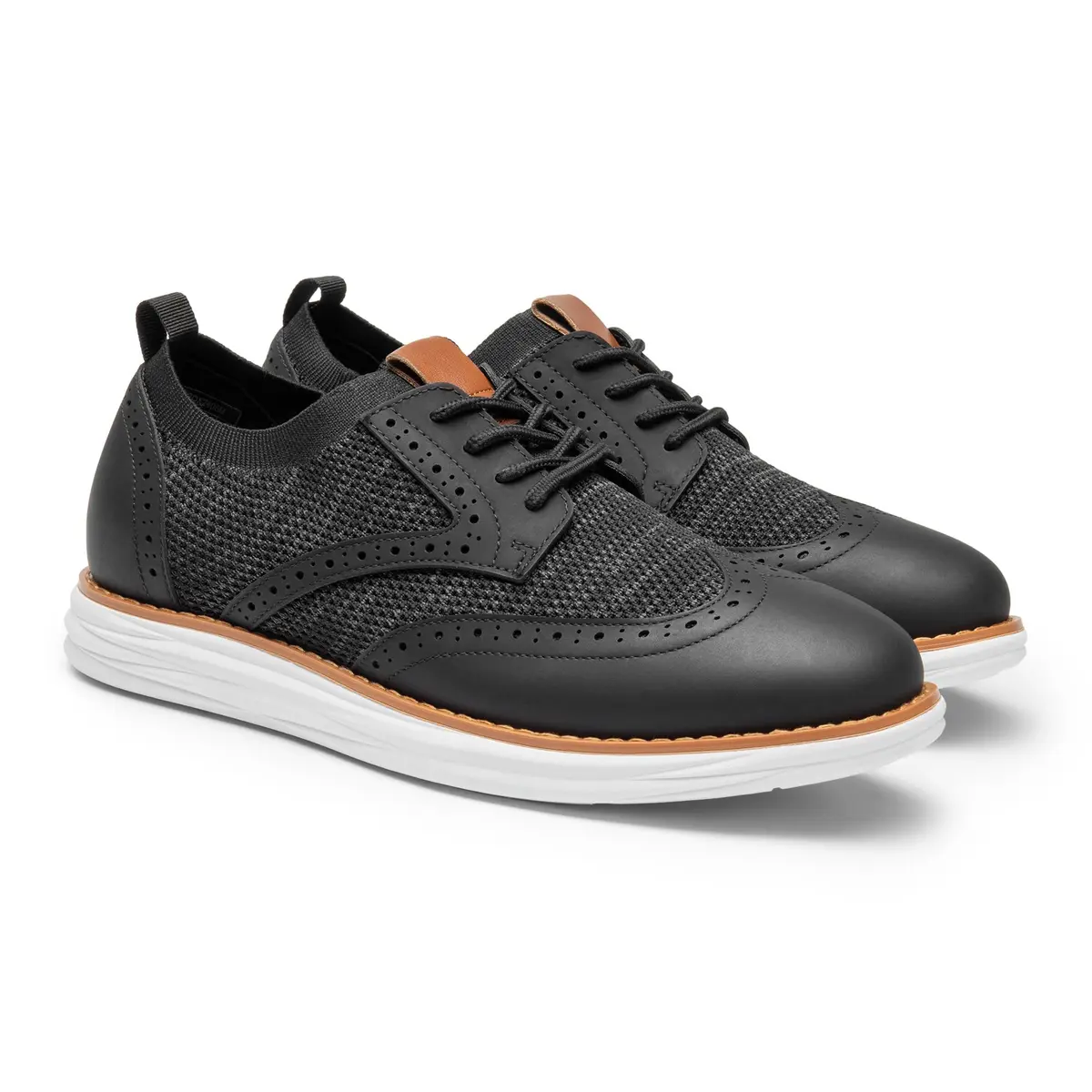 Bruno Marc KnitFlex Mesh Oxfords Sneakers, Size 11 | All-Day Comfort & Style - view 7