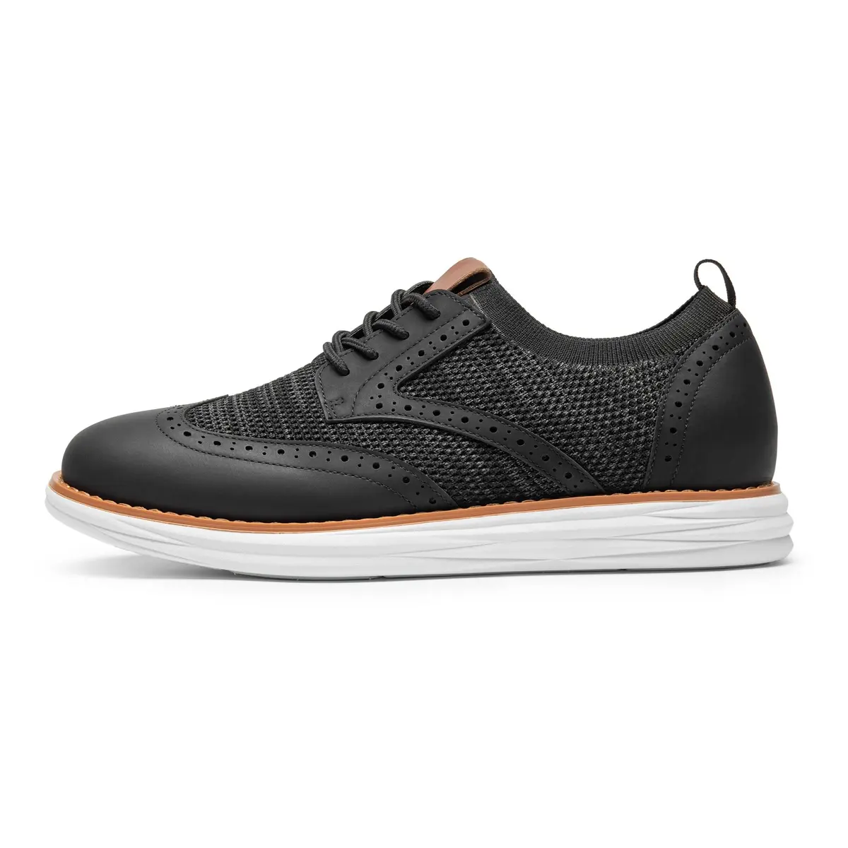 Bruno Marc KnitFlex Mesh Oxfords Sneakers, Size 11 | All-Day Comfort & Style - view 5