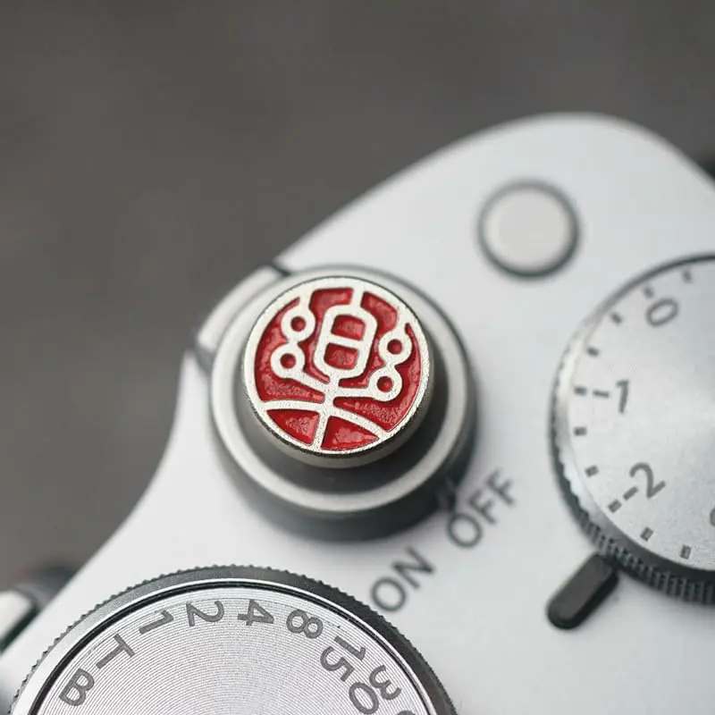 DBZZ Red Camera Shutter Button Soft Release with Rubber Ring | Compatible with Fujifilm, Nikon Cameras - view 4