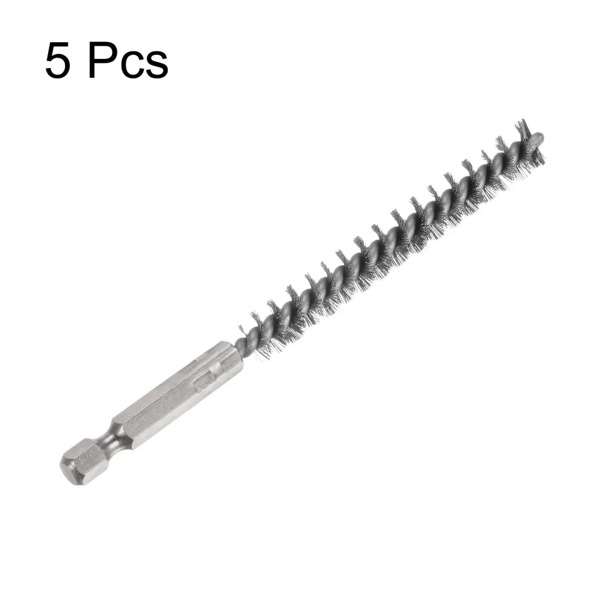 HARFINGTON 5Pcs Bore Brush Set 9mm (0.35 inch) | Stainless Steel Twisted Wire Cleaning Tool - view 3
