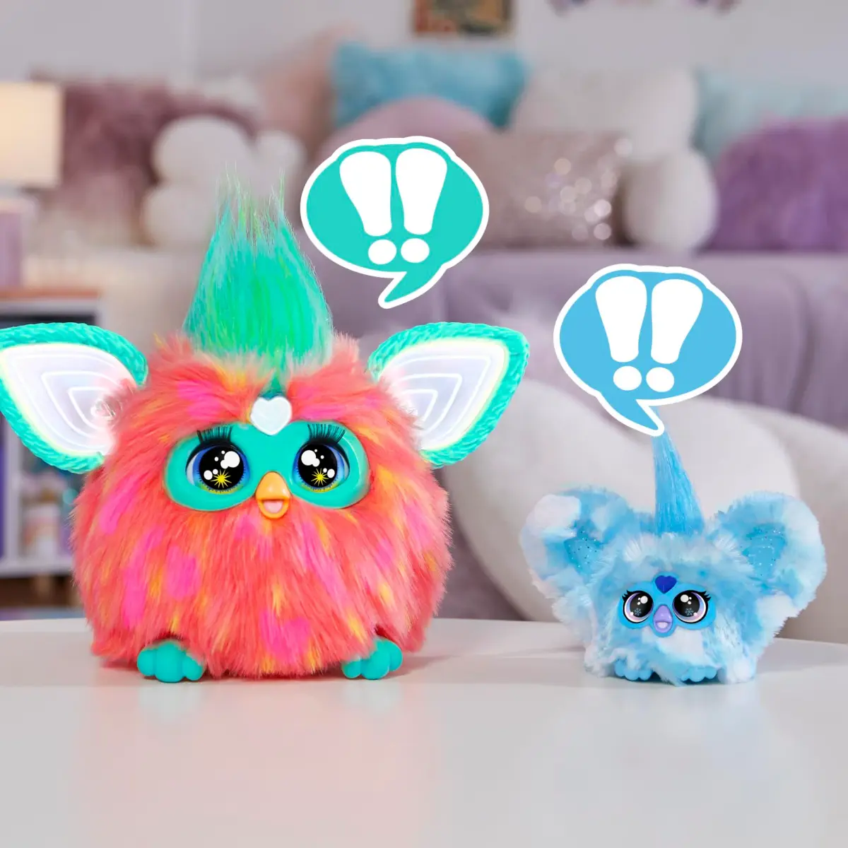 Furby Furblets SNO-Way Holiday Edition Mini Friend 5 cm (2 in) | Festive Music & Furbish Sounds - view 7