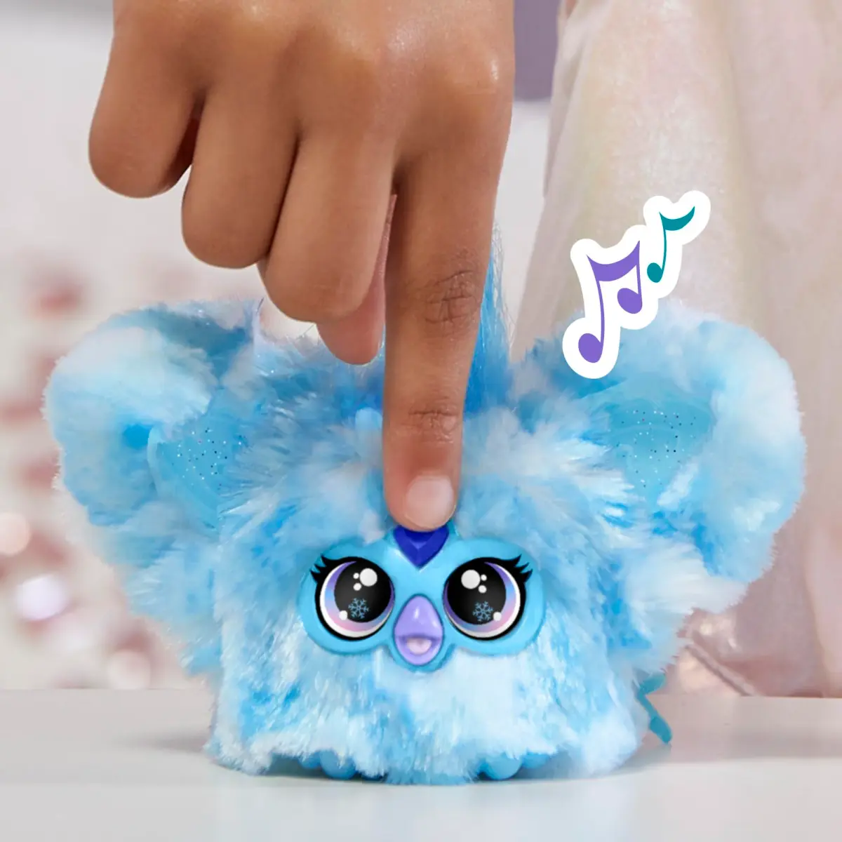 Furby Furblets SNO-Way Holiday Edition Mini Friend 5 cm (2 in) | Festive Music & Furbish Sounds - view 4