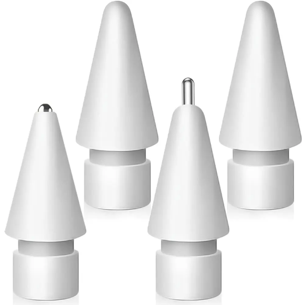 SIXFU Replacement Tips for Apple Pencil, Mix Metal Tips for Apple Pencil 2nd Gen/1st Gen/USB C/Pro, 4 Pack | Precise Control & Wear-Resistant - main product image
