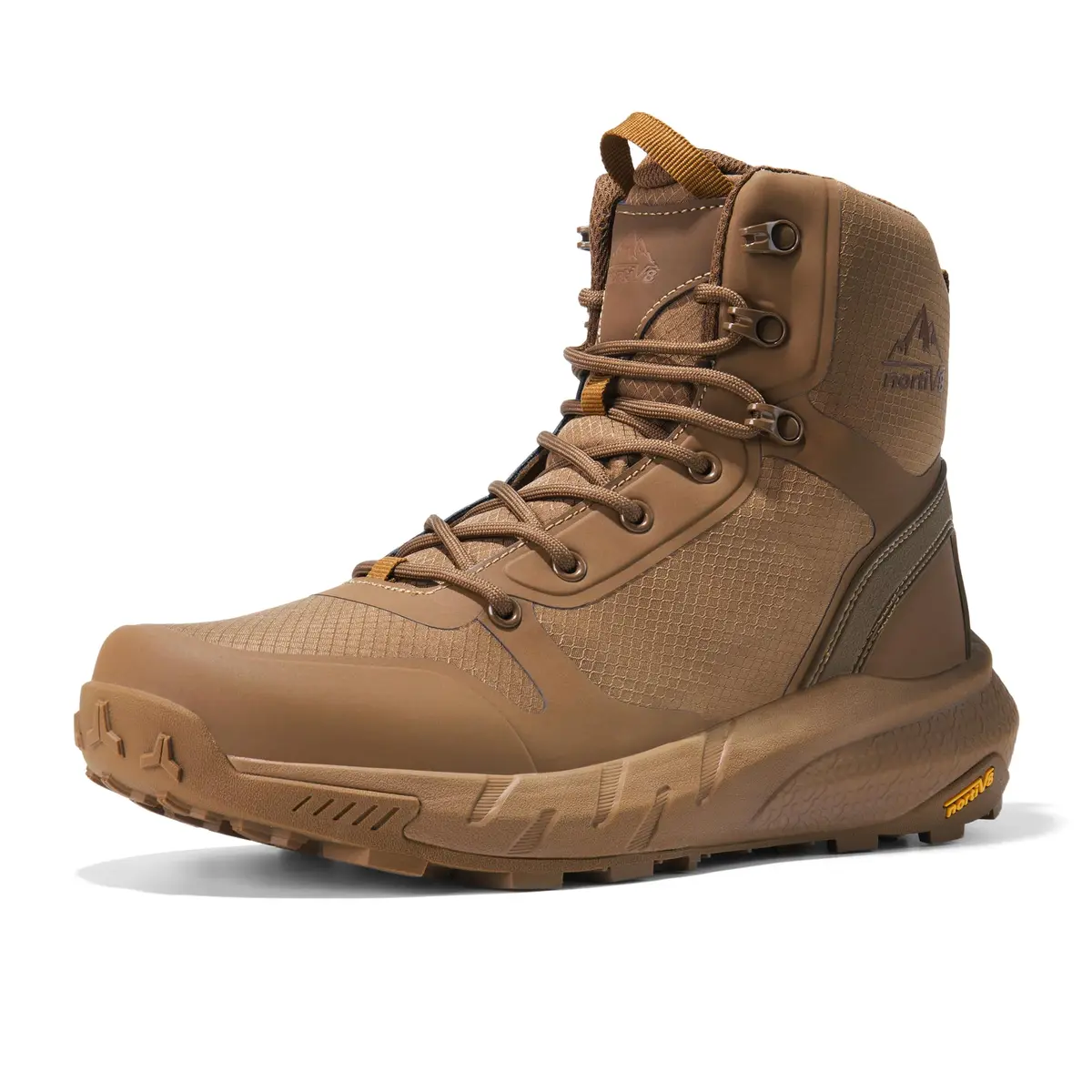 NORTIV 8 Men's Military Tactical Boot Zipper Lightweight Coyote 8 (26.4cm / 10.4in) - main product image