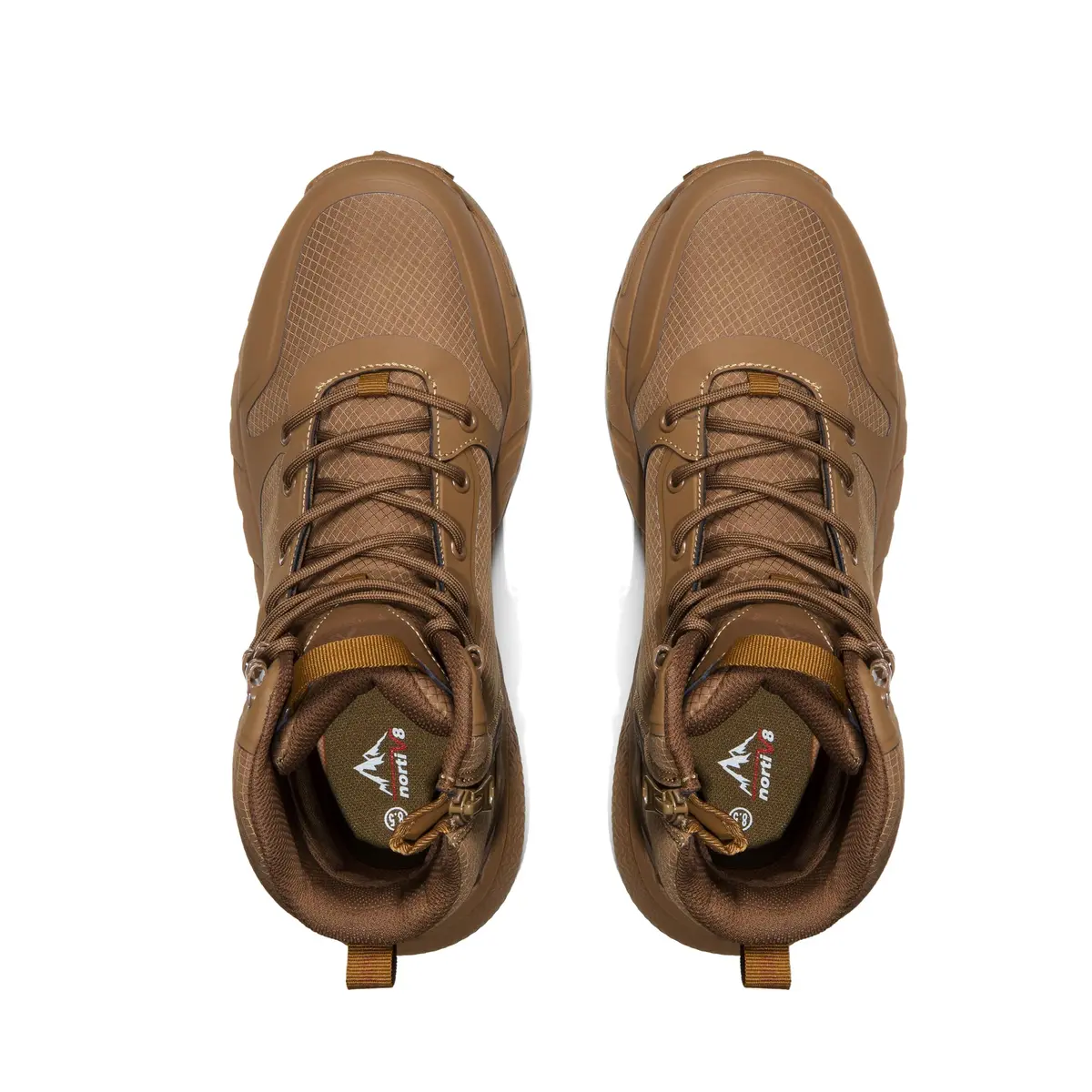 NORTIV 8 Men's Military Tactical Boot Zipper Lightweight Coyote 8 (26.4cm / 10.4in) - view 8