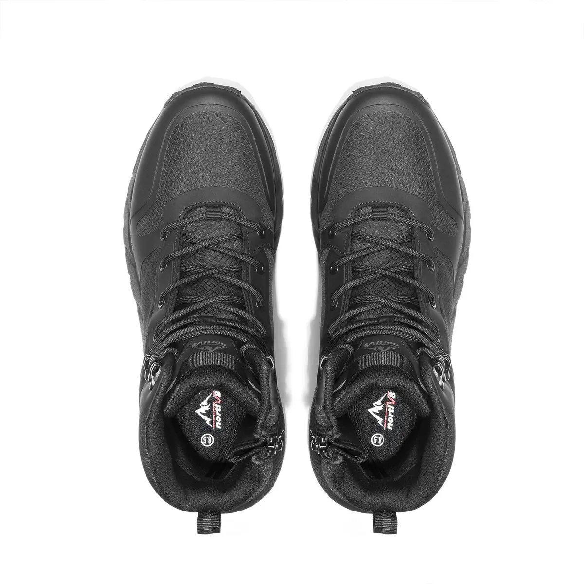 NORTIV 8 Men's Military Tactical Boot Zipper Lightweight Black 11 | Breathable, Water-Resistant, Supportive - view 8