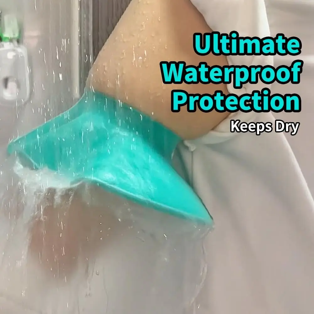 CIVJET Waterproof Arm Cast Cover for Shower, X-Large (23in Length x 10in Width) | Medical Grade Silicone for Adults - view 2