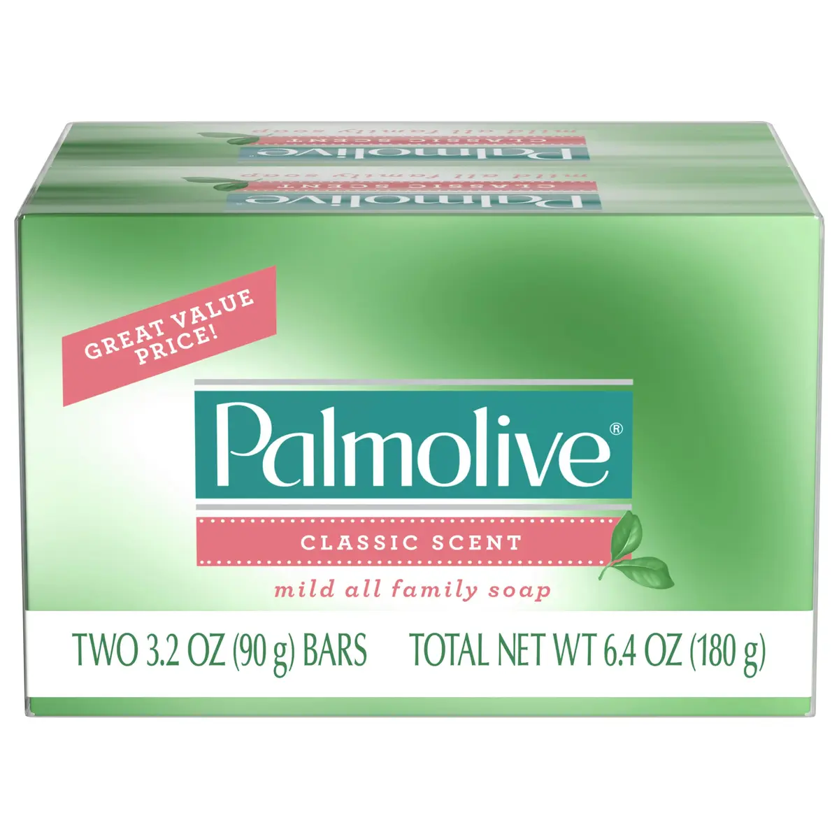 Palmolive Bar Soap, Mild Classic Scent, 3.2 Oz (72 Pack) | Gentle Family Cleansing - main product image