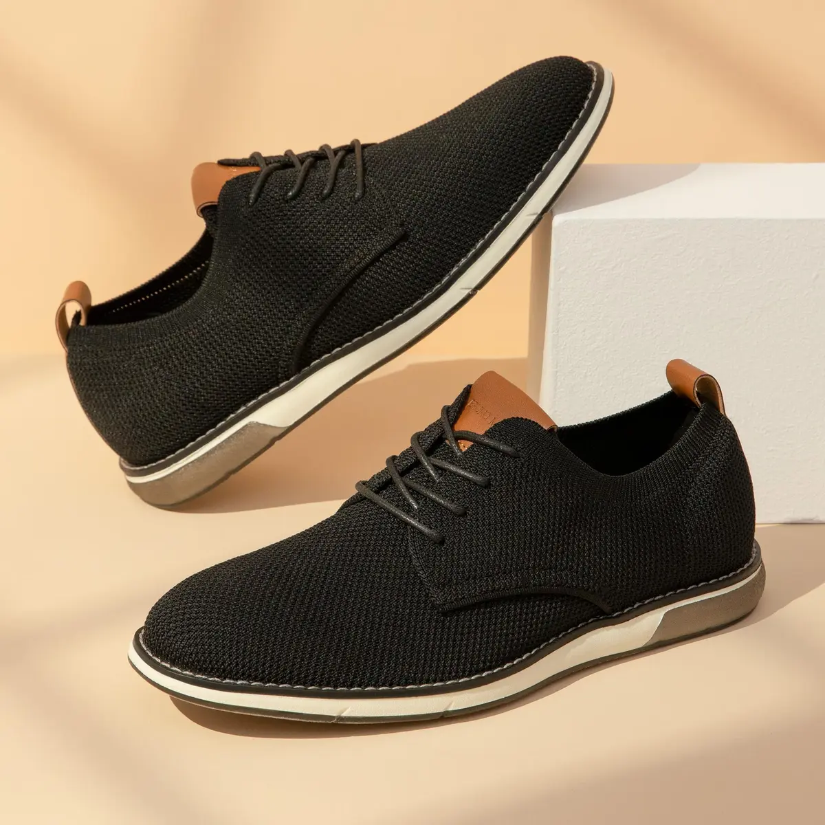 Bruno Marc Men's Dress Casual Oxford Shoes Size 8 | Breathable Mesh Sneakers for All-Day Comfort - view 5