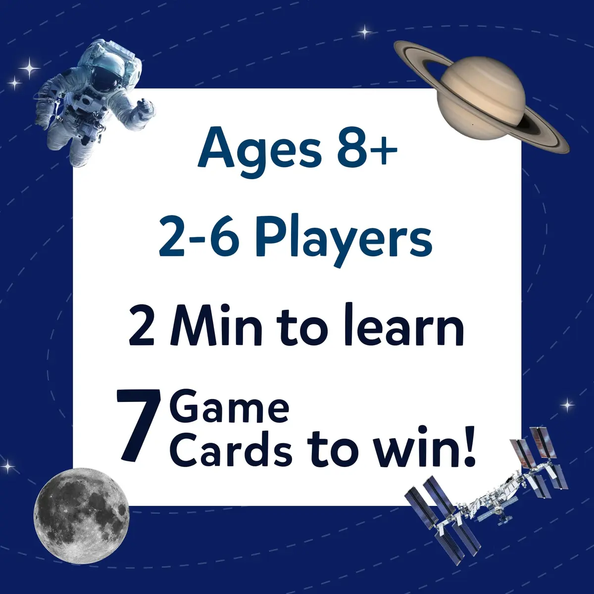 Skillmatics Guess in 10 – NASA Space Educational Card Game 196mm x 155mm x 45mm | STEM Learning Fun for Kids Ages 8+ - view 6