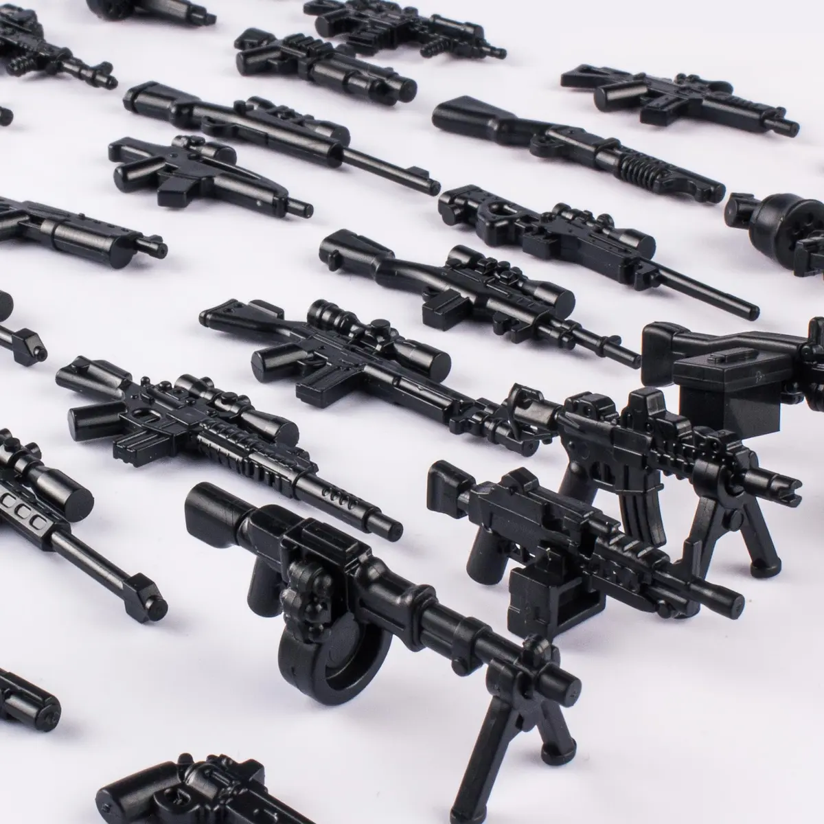 MaozyHomie Weapons Pack Military U.S Weapons in The Game Toy Set - 52pcs | Compatible with Major Brands - view 6