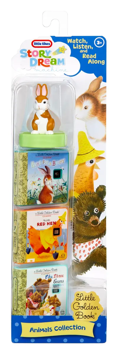 Little Tikes Story Dream Machine Little Golden Books Animals Collection, 3 Stories & 1 Character | Ages 3+ Years - view 4
